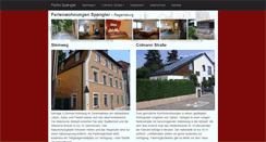 Desktop Screenshot of ferienwohnung-regensburg-stadt.de