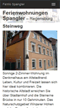 Mobile Screenshot of ferienwohnung-regensburg-stadt.de